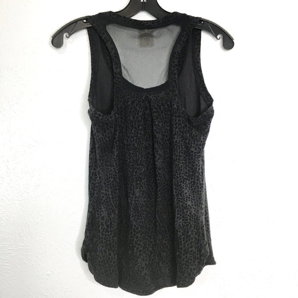 CALIA Leopard Print Mesh Racerback Athletic Tank - Picture 3 of 10